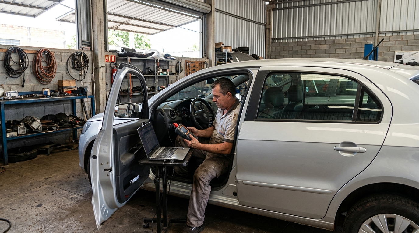 Reconfiguração da Unidade Eletrônica na Graças, Duque de Caxias‑RJ