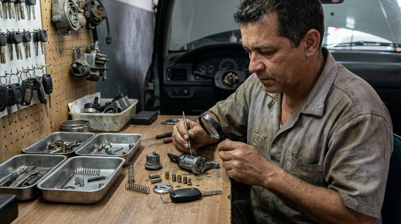 Reparo de Fechadura Automotiva na Graças, Duque de Caxias‑RJ