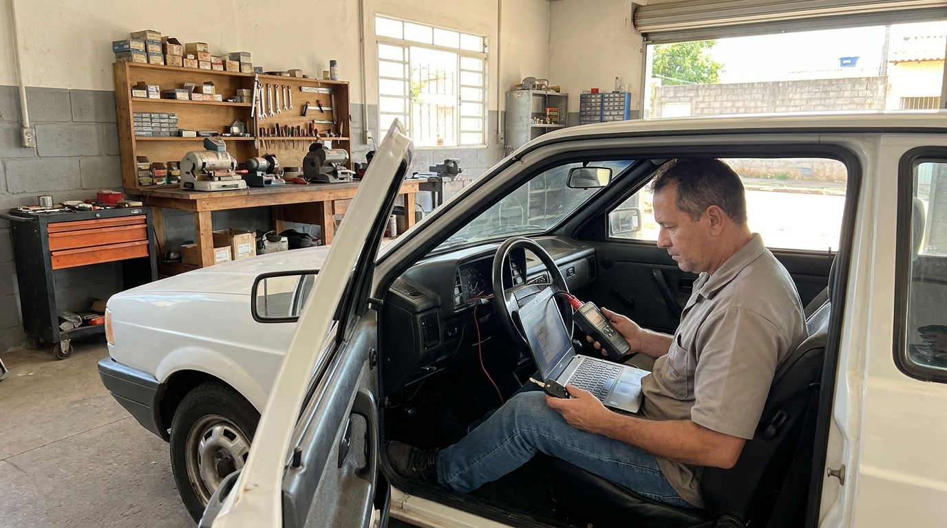 Reparo de Sistema Antifurto no Jardim Anhangá, Duque de Caxias‑RJ