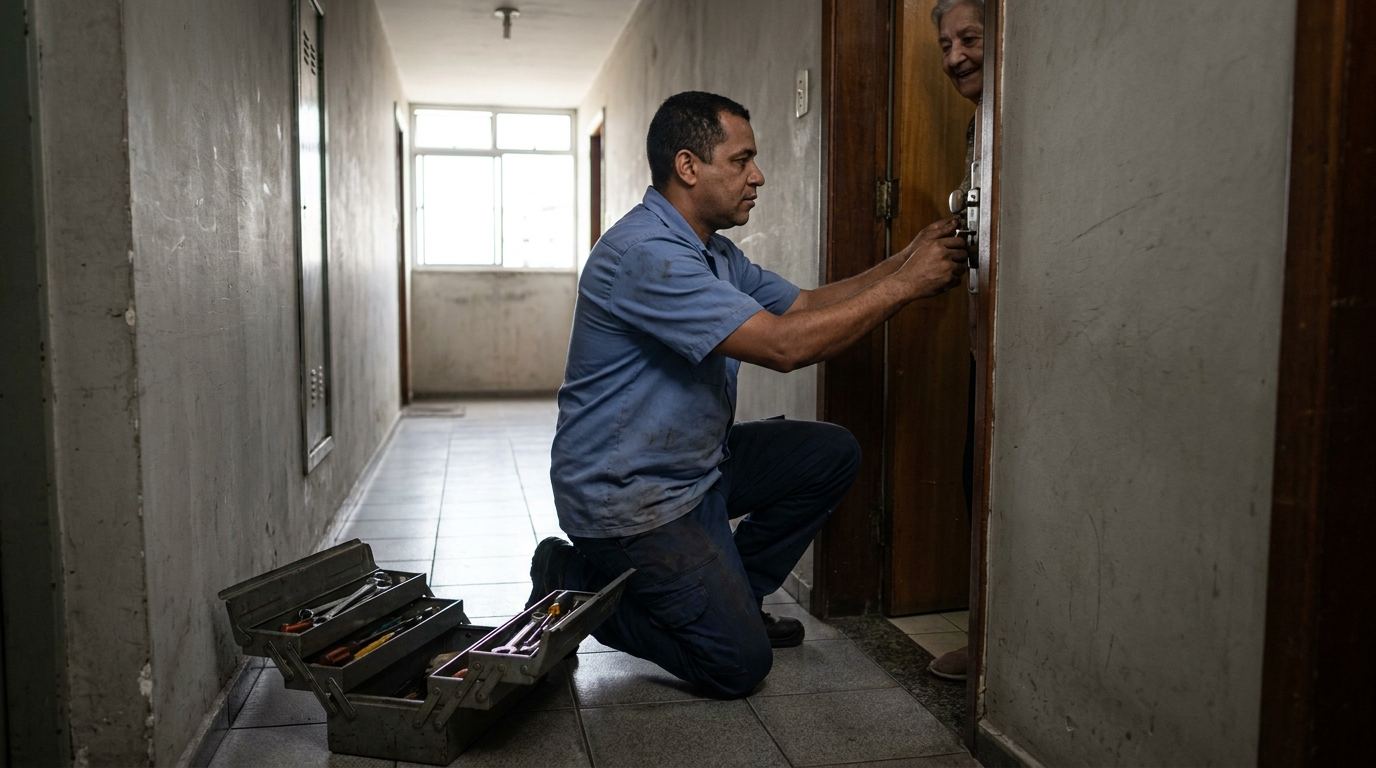 Troca de Fechadura no Centenário, Duque de Caxias‑RJ